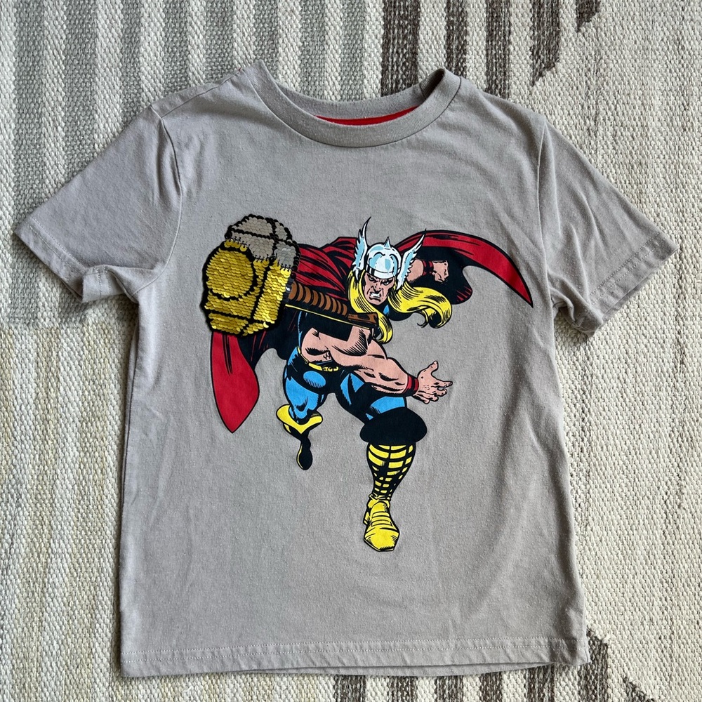 [marvel] Thor with flip sequin hammer